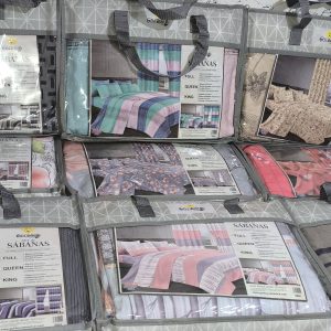 Sabanas Importadas Con Cortinas 2 Plazas Y Media,full,queen