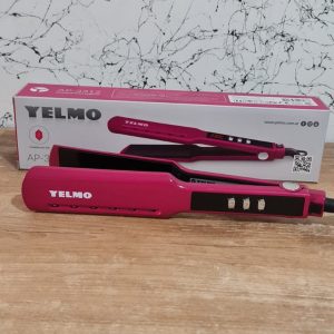 Planchita De Pelo Yelmo Ap3312 Cerámica Ion Led Rosa