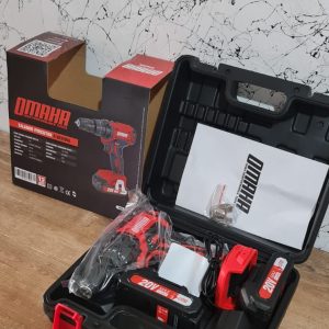 Taladro Percutor Omaha TBAT-20  2 Baterias 20V  Cargador + Maletin