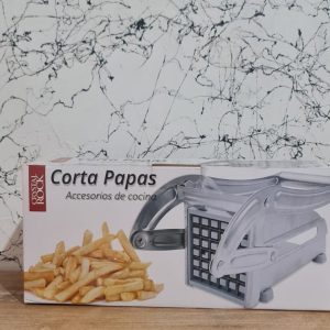 Corta Papas Rebanador Acero Inoxidable Práctico Cocina