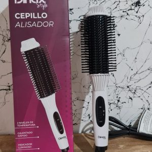 Dinax Style Cepillo Alisador 🥰 2 Niveles De Tem. Para Todo Tipo De Cabellos 🔥🔥🔥