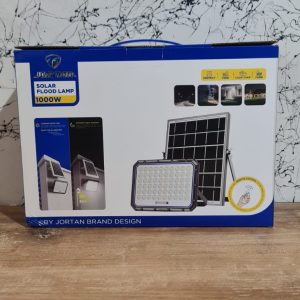 Reflector Solar 1000w C/Sensor Movimiento C/Remoto Jortan