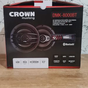 Combo Parlante + Estéreo Crown Mustang Dmk-8000